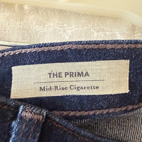 AG Adriano Goldschmied Women Prima Mid Rise Cigarette Jeans SZ 27R - Picture 3 of 5